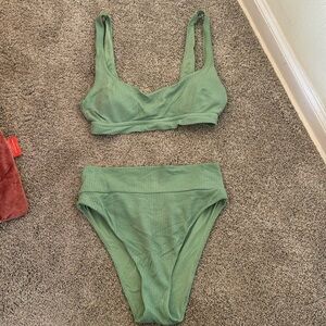 Green aerie bikini